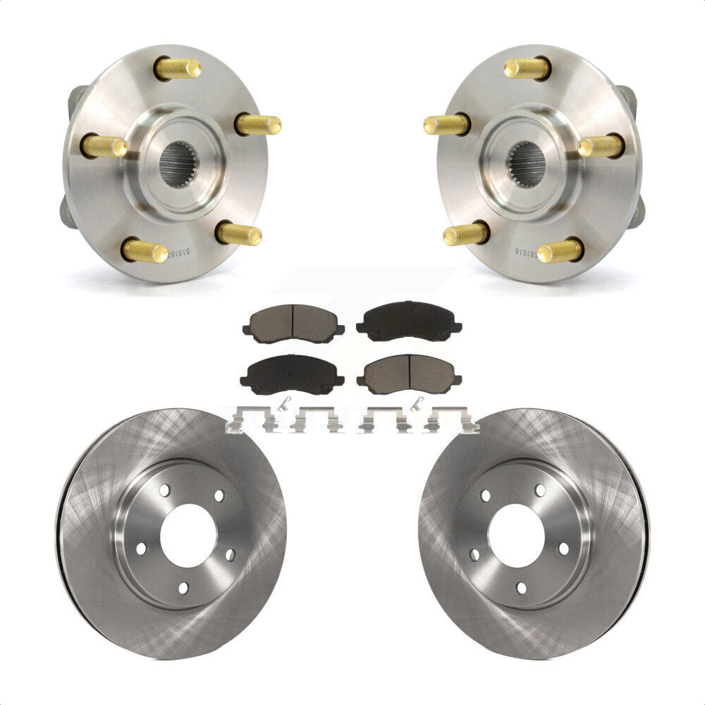 Kit de Rotor et plaquettes de frein, roulement de moyeu avant, pour Chrysler Sebring Mitsubishi Eclips