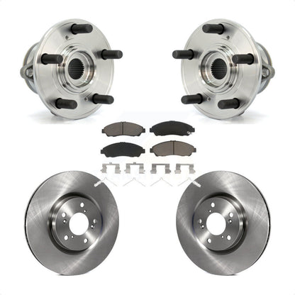 Ensemble de roulement de moyeu avant, Rotor de frein et Kit de plaquettes pour Honda Pilot Acura MDX ZD