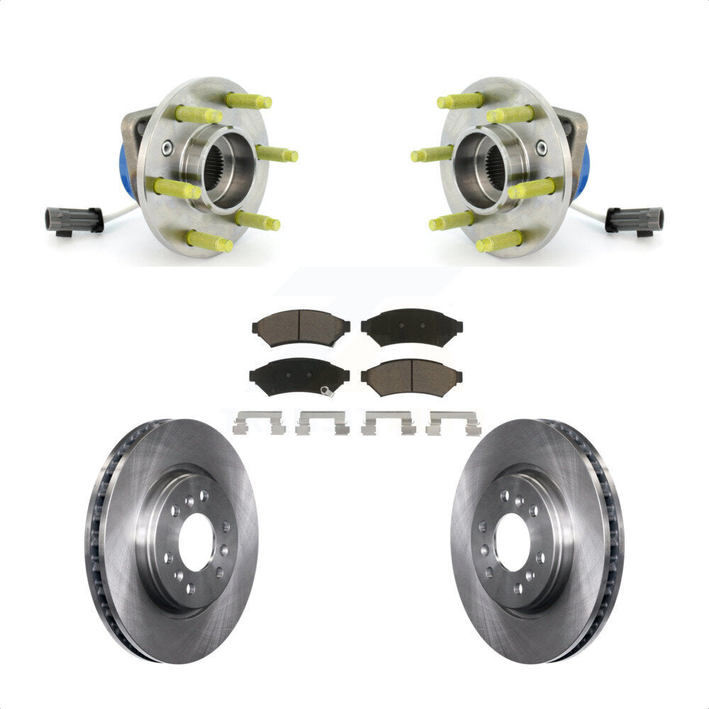 Kit de Rotor et de plaquettes de frein, roulement de moyeu avant, pour Pontiac Montana Chevrolet Uplande