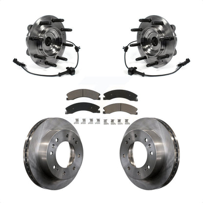 Kit de plaquettes de Rotor de frein, roulement de moyeu avant, pour GMC Chevrolet Sierra 2500 HD Silverad