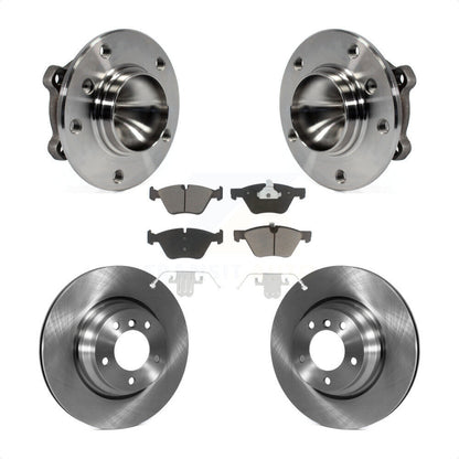 Ensemble de roulements de moyeu avant, rotors et plaquettes de frein à disque pour BMW 330i 2006