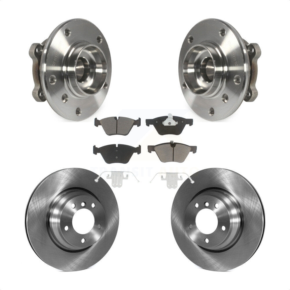 Kit de plaquettes de Rotor de frein, roulement de moyeu avant, pour BMW X1, diamètre 330mm KBB-122293