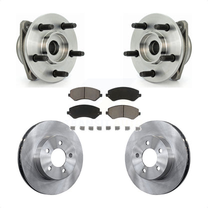 Kit de rotor et plaquettes de frein à disque, roulement de moyeu avant, pour Jeep Liberty non AB 2002 – 2005