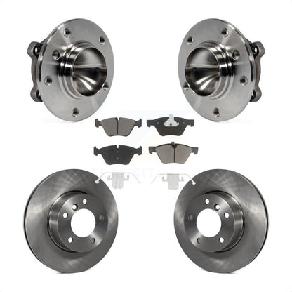 Kit de plaquettes de Rotor de frein à disque, ensemble de roulements de moyeu avant, pour BMW 128i 328i 323i 325