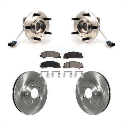 Kit de Rotor et de plaquettes de frein, roulement de moyeu avant, pour Chevrolet Impala Buick Lucerne Mont