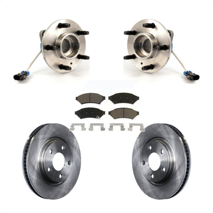 Kit de plaquettes de Rotor de frein à disque, roulement de moyeu avant, pour Buick Pontiac LaCrosse Grand Pri