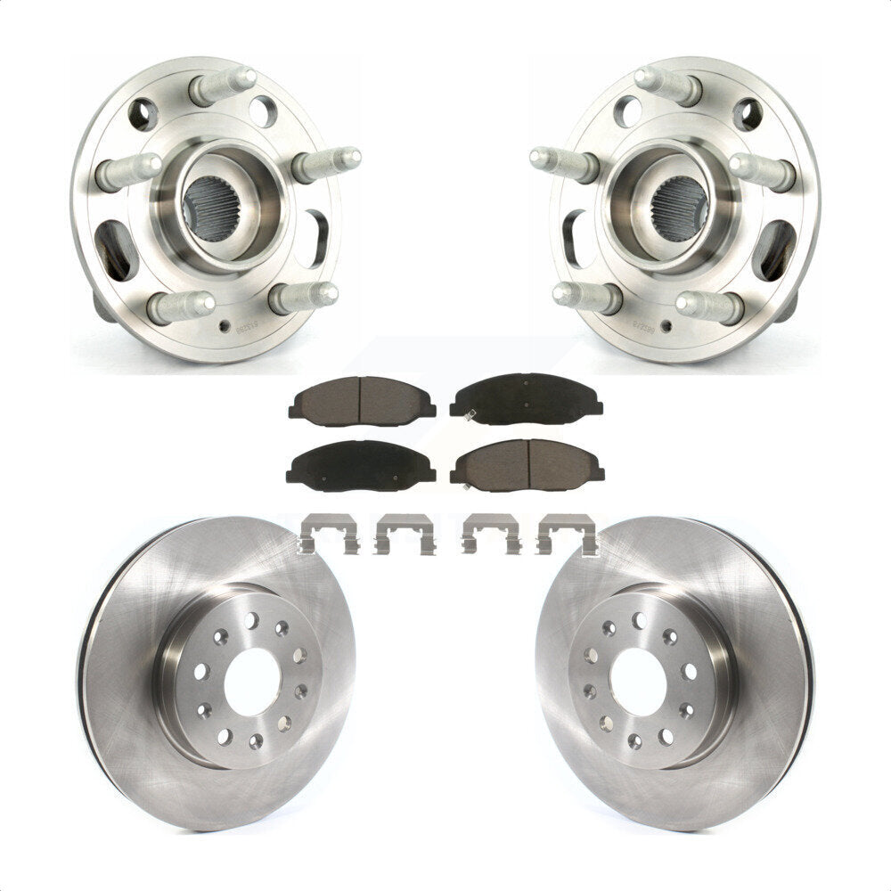 Kit de plaquettes de Rotor de frein, roulement de moyeu avant, pour Cadillac CTS sans frein robuste