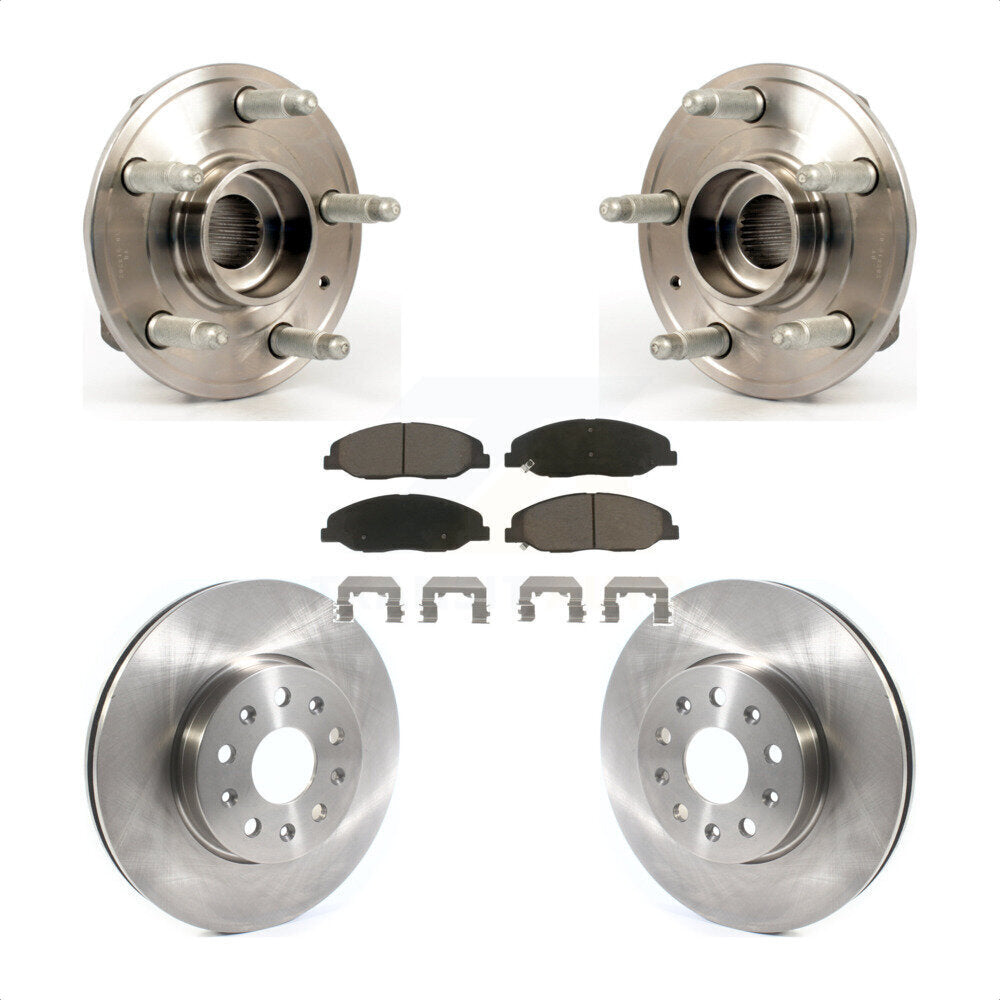 Kit de plaquettes de Rotor de frein, roulement de moyeu avant, pour Cadillac CTS sans frein robuste