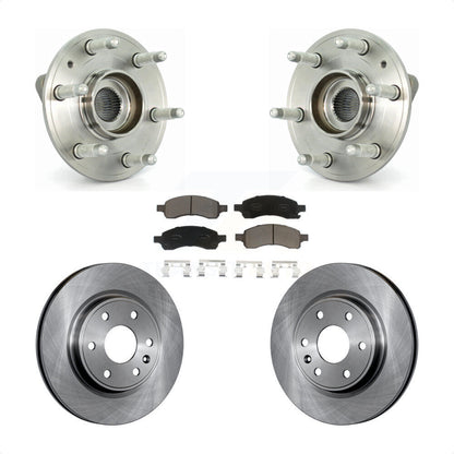 Kit de Rotor et de plaquettes de frein, roulement de moyeu avant, pour GMC Acadia Buick autoclave Chevrole
