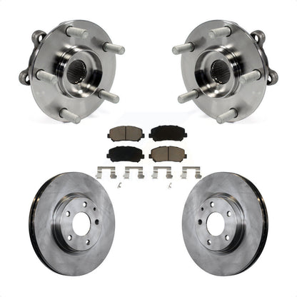 Ensemble de roulement de moyeu avant, Rotor de frein à disque et Kit de plaquettes pour Mazda CX-2013 – 2015