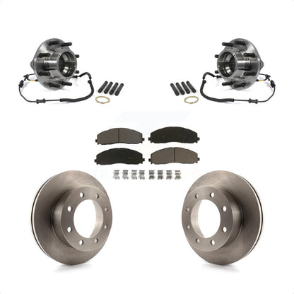 Kit de Rotor et plaquettes de frein à disque, roulement de moyeu avant, pour Ford F-350 Super Duty 4W 2013