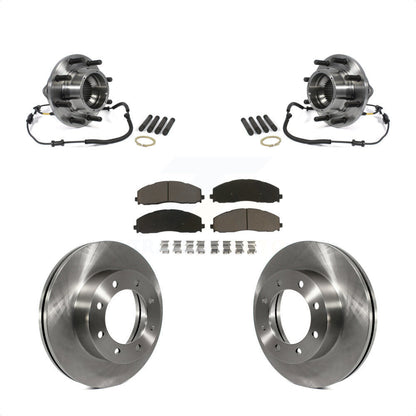 Kit de Rotor et plaquettes de frein à disque, roulement de moyeu avant, pour Ford F-350 Super Duty 4W 2014