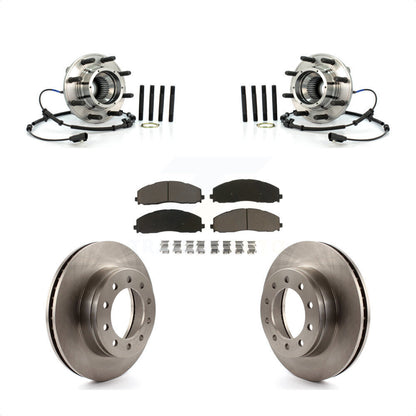 Kit de Rotor et plaquettes de frein à disque, roulement de moyeu avant, pour Ford F-250 Super Duty 4W 2013
