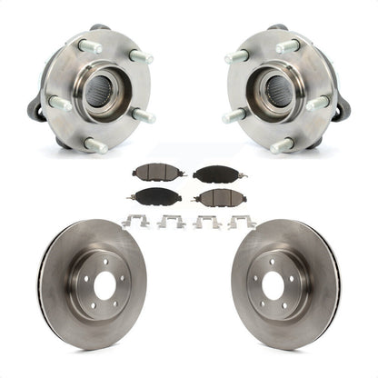 Kit de plaquettes de Rotor de frein, roulement de moyeu avant, pour Nissan Pathfinder Murano INFINITI QX6
