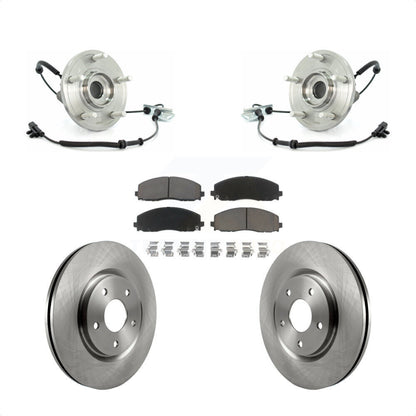 Ensemble de roulements de moyeu avant, Rotors et plaquettes de frein à disque, Kit pour Volkswagen Routan