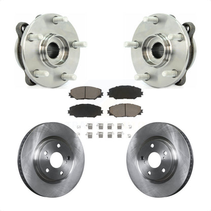 Kit de Rotor et de plaquettes de frein, ensemble de roulements de moyeu avant, pour Toyota RAV4 Scion tC Mira