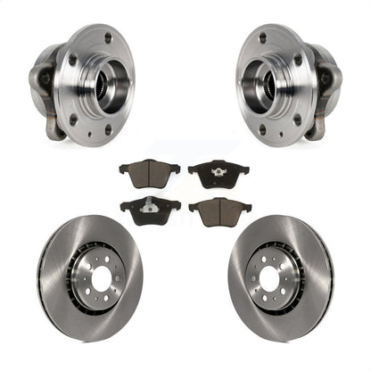 Kit de rotors de frein à disque et de plaquettes en céramique, ensemble de roulements de moyeu avant pour Volvo XC9