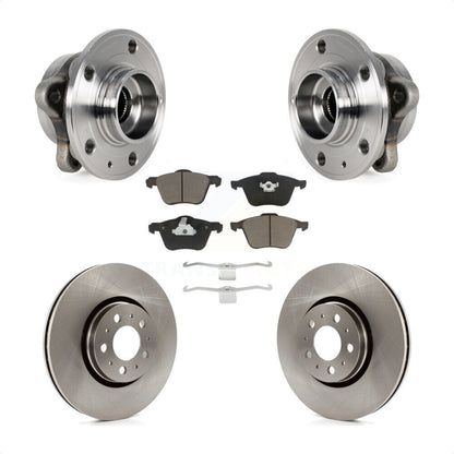 Kit de rotors de frein à disque et de plaquettes en céramique, ensemble de roulements de moyeu avant pour Volvo XC9