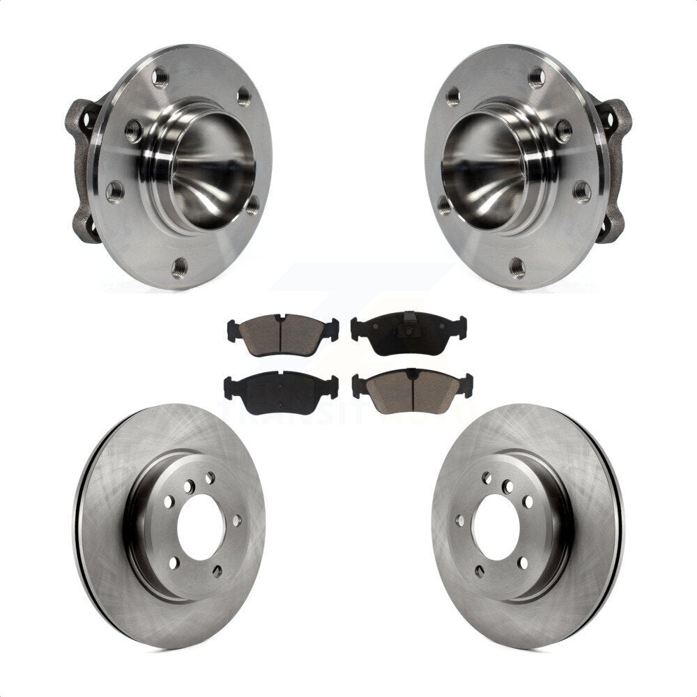 Ensemble de roulements de moyeu avant, Rotors et plaquettes de frein à disque pour BMW 325Ci 2006