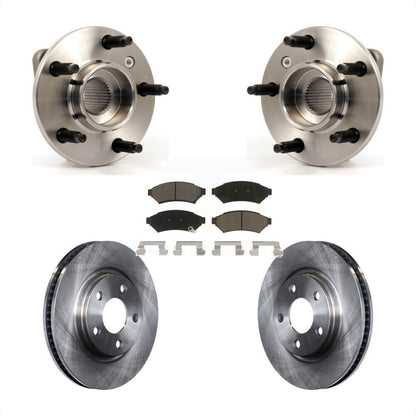 Kit de plaquettes de Rotor de frein à disque, roulement de moyeu avant, pour Pontiac Grand Prix Buick LaCross