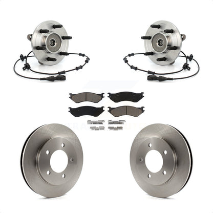 Kit de plaquettes de Rotor de frein à disque, roulement de moyeu avant, pour Ford Expedition Lincoln Navigato