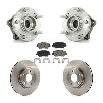 Kit de plaquettes de Rotor de frein, ensemble de roulements de moyeu avant, pour Hyundai Santa Fe Kia Sorent