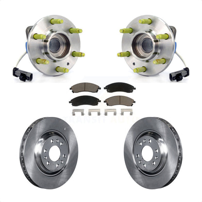 Kit de rotor et de plaquettes de frein, ensemble de roulements de moyeu avant, pour Cadillac SRX AW 2004 – 2009