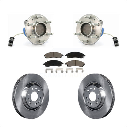 Kit de rotor et de plaquettes de frein, ensemble de roulements de moyeu avant, pour Cadillac SRX RW 2004 – 2009