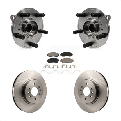 Kit de plaquettes de Rotor de frein à disque, ensemble de roulements de moyeu avant pour Honda Odysse 2011 – 2014