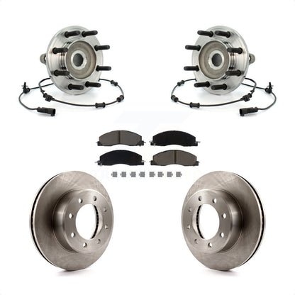 Kit de plaquettes de Rotor de frein à disque, ensemble de roulements de moyeu avant pour Dodge Ram 2500 3500 4W