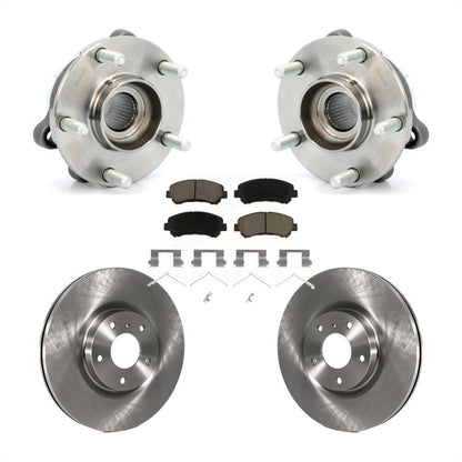 Ensemble de roulements de moyeu avant, Rotors et plaquettes de frein à disque pour Nissan Maxima