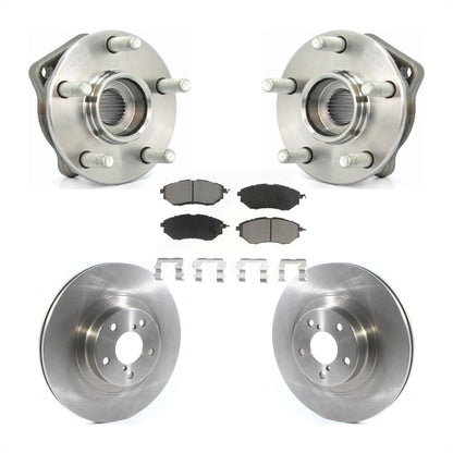 Kit de Rotor et de plaquettes de frein, roulement de moyeu avant, pour Subaru Legacy 2009 R avec 3.0, 3.0