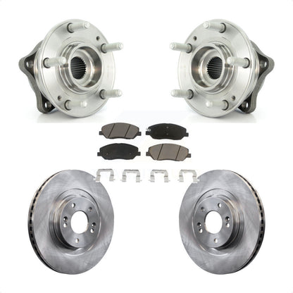 Kit de plaquettes de Rotor de frein à disque, ensemble de roulements de moyeu avant, pour Hyundai Santa Fe XL 3.3