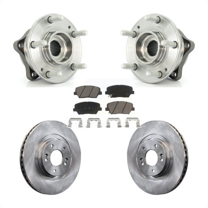Kit de Rotor et de plaquettes de frein, roulement de moyeu avant, pour Hyundai Santa Fe Sport Kia Sorent