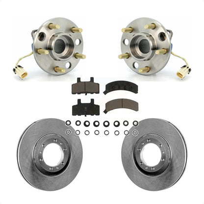 Kit de plaquettes de Rotor de frein, roulement de moyeu avant, pour Cadillac DeVille Fleetwood 60 Specia
