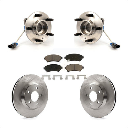 Kit de Rotor et de plaquettes de frein, roulement de moyeu avant, pour Chevrolet Impala Buick LeSabre Mont