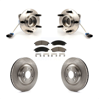Kit de plaquettes de Rotor de frein à disque, roulement de moyeu avant, pour Pontiac Bonneville GX 2004 – 2005