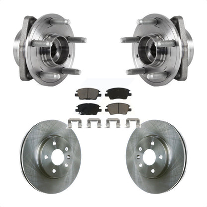 Kit de plaquettes de Rotor de frein, ensemble de roulements de moyeu avant pour Chevrolet Cruze Volt Bolt E