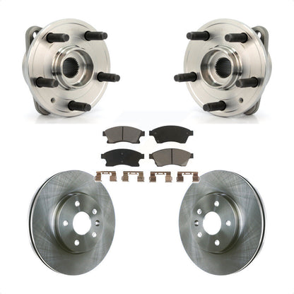 Kit de plaquettes de Rotor de frein à disque, ensemble de roulements de moyeu avant pour Chevrolet Cruze Limite