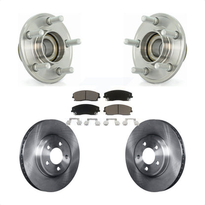 Kit de plaquettes de Rotor de frein, roulement de moyeu avant, pour Dodge Chrysler 300 Charger Challenge