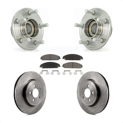 Kit de plaquettes de Rotor de frein, roulement de moyeu avant, pour Dodge Chrysler 300 Charger Challenge