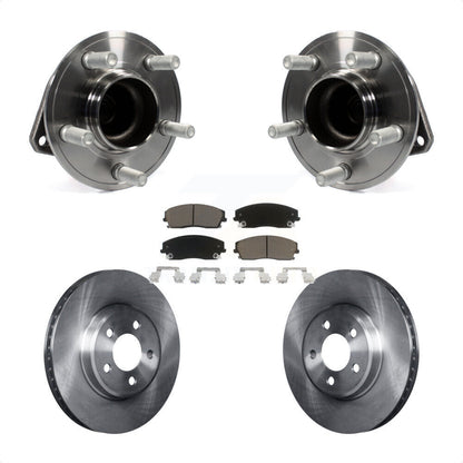 Kit de plaquettes de Rotor de frein, roulement de moyeu avant, pour Dodge Charger Chrysler 300 Challenge