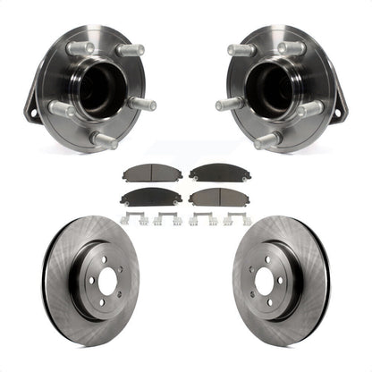Kit de plaquettes de Rotor de frein, roulement de moyeu avant, pour Dodge Chrysler 300 Charger Challenge