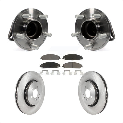 Kit de plaquettes de Rotor de frein, roulement de moyeu avant, pour Dodge Charger RWD 2015 – 2018 avec 5.7