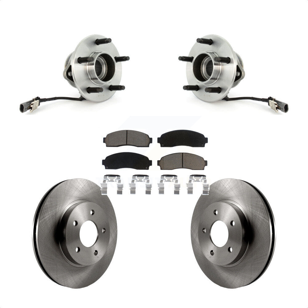 Kit de Rotor et de plaquettes de frein, roulement de moyeu avant, pour Saturn Vue Chevrolet Equinox Pontia