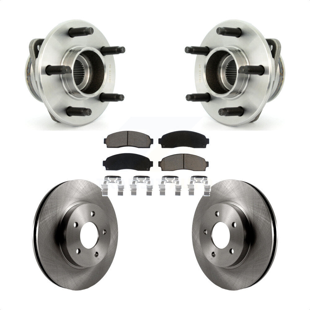 Kit de Rotor et de plaquettes de frein, roulement de moyeu avant, pour Saturn Vue Pontiac Torrent Chevrole