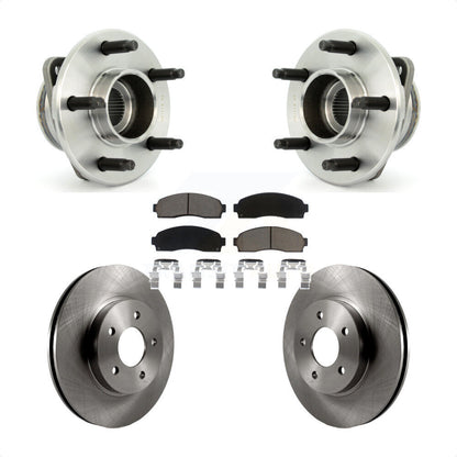 Kit de Rotor et de plaquettes de frein, roulement de moyeu avant, pour Saturn Vue Pontiac Torrent Chevrole
