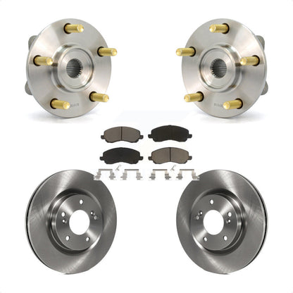 Kit de rotor et plaquettes de frein avec roulement de moyeu avant pour Mitsubishi Eclipse 2006 à 10 31 0