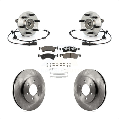 Kit de plaquettes de Rotor de frein à disque, roulement de moyeu avant, pour Ford Expedition Lincoln Navigato