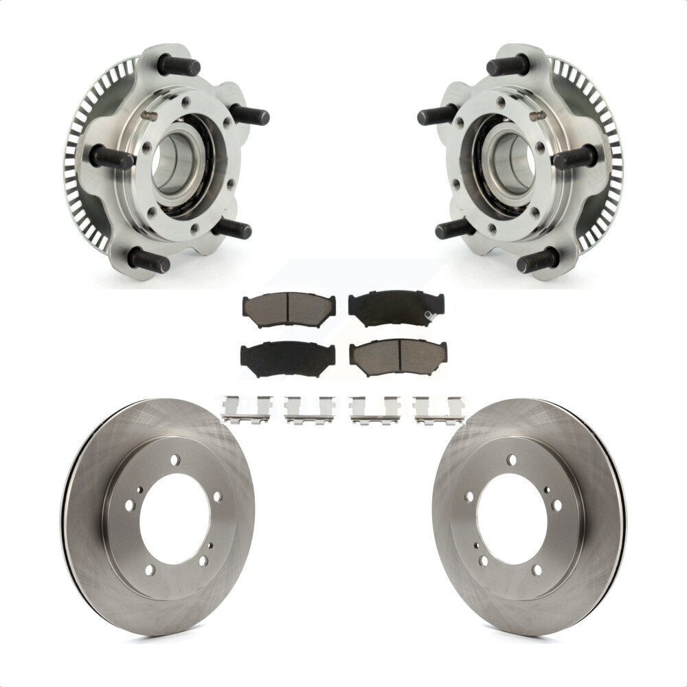 Kit de Rotor et de plaquettes de frein à disque, roulement de moyeu avant, pour Chevrolet Tracker Suzuki Vitar